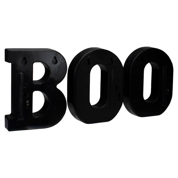 Northlight Seasonal 6.5in. BOO Halloween Marquee