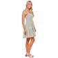 Juniors No Comment Floral Smocked Bodice Tier Sundress Dress - image 4