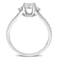 Diamond Classics™ 14kt. White Gold 1/2ctw. Diamond Princess Ring - image 3