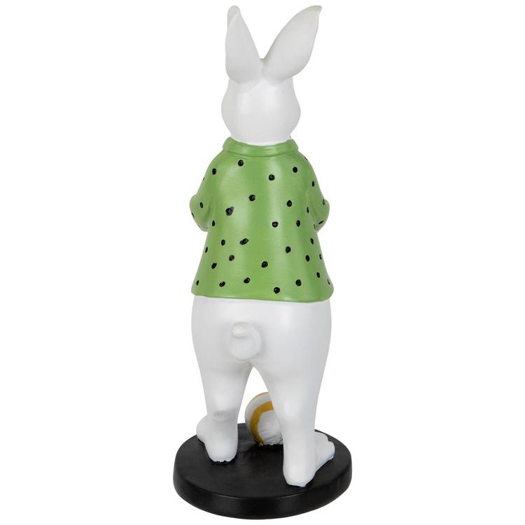 Northlight Seasonal Rabbit Holding Easter Egg Garden Statue