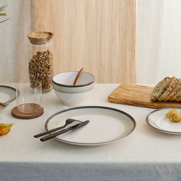 Earth & Clay Harlow 12-Piece Earthenware Dinnerware Set