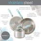 Rachael Ray Stainless Steel 10pc. Cookware Set - image 6