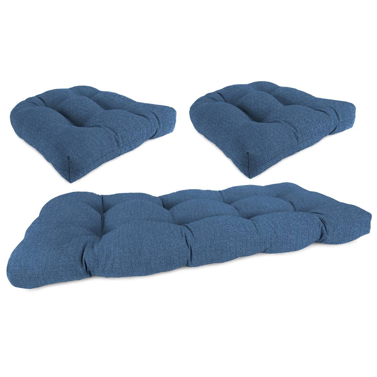 Jordan Manufacturing Texture Capri 3pc. Outdoor Wicker Set
