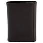 Mens Nine West Trifold Watkins Nappa Wallet - Black - image 1