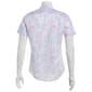 Mens IZOD® Chambray Short Sleeve Button Down Shirt - Bright White - image 3