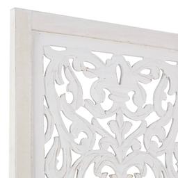 9th & Pike® Farmhouse White Wooden Room Divider Screen