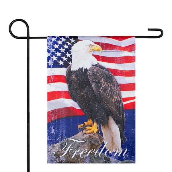 Northlight Seasonal Bald Eagle Freedom Outdoor Garden Flag