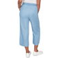 Petite Alfred Dunner Beachcomber Wide Leg Patch Pocket Pants - image 2