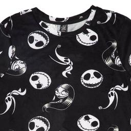 Womens Disney Long Sleeve Nightmare Before Christmas Pajama Set