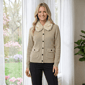 Womens Nanette Lepore Long Sleeve Faux Fur Collar Cardigan - image 1