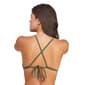 Juniors Cyn & Luca  Island Blooms Tunnel Triangle Bikini Swim Top - image 4