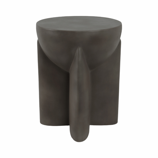 Sagebrook Home 19in. Contemporary  Pottery Cement Accent Table - image 
