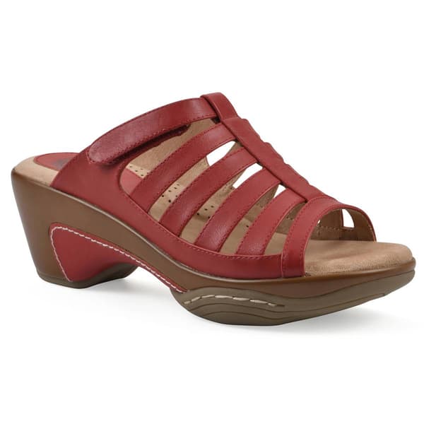 Womens White Mountain Valencia Slide Sandals