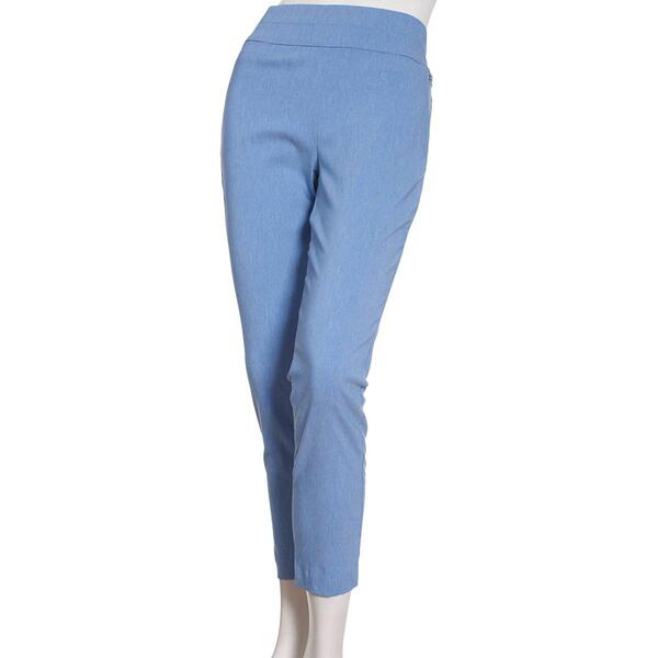Juniors Leighton Pattern Ankle Grommet Casual Pants - image 