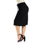 Plus Size 24/7 Comfort Apparel Drawstring Gaucho Pants - image 2