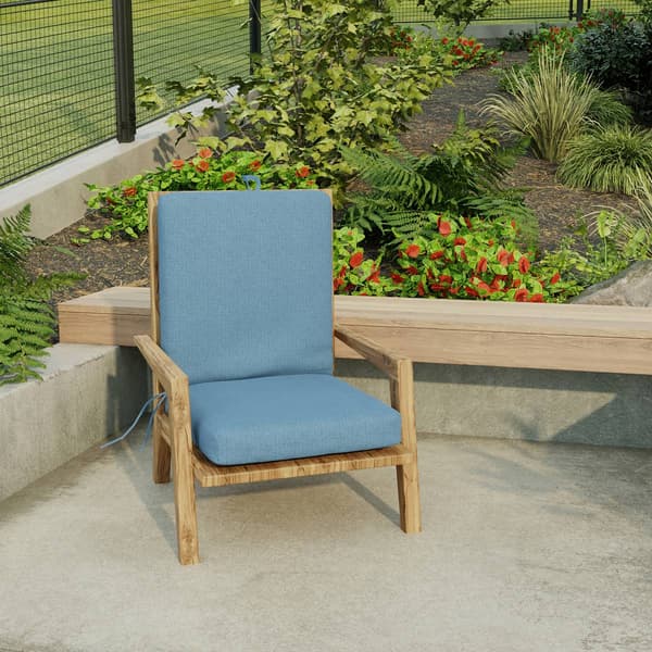 Jordan Manufacturing Solid French Edge Cushion - 21 x 44