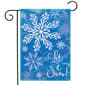 Briarwood Lane Glistening Snowflakes Garden Flag - image 1