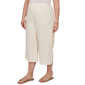 Plus Size Ruby Rd. Renaissance Romance Pull On Cargo Capris - image 2