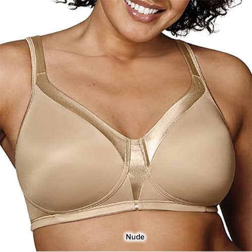 Playtex 18 Hour Silky Soft Smoothing Wireless Bra Nude 36D Women's