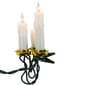 Kurt Adler UL 15-Light White Triple Candle Extended Light Set - image 2