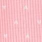 Girls Carter''s&#174; 2pc. Ribbed Heart Lettuce Edge Pajama Set - image 2