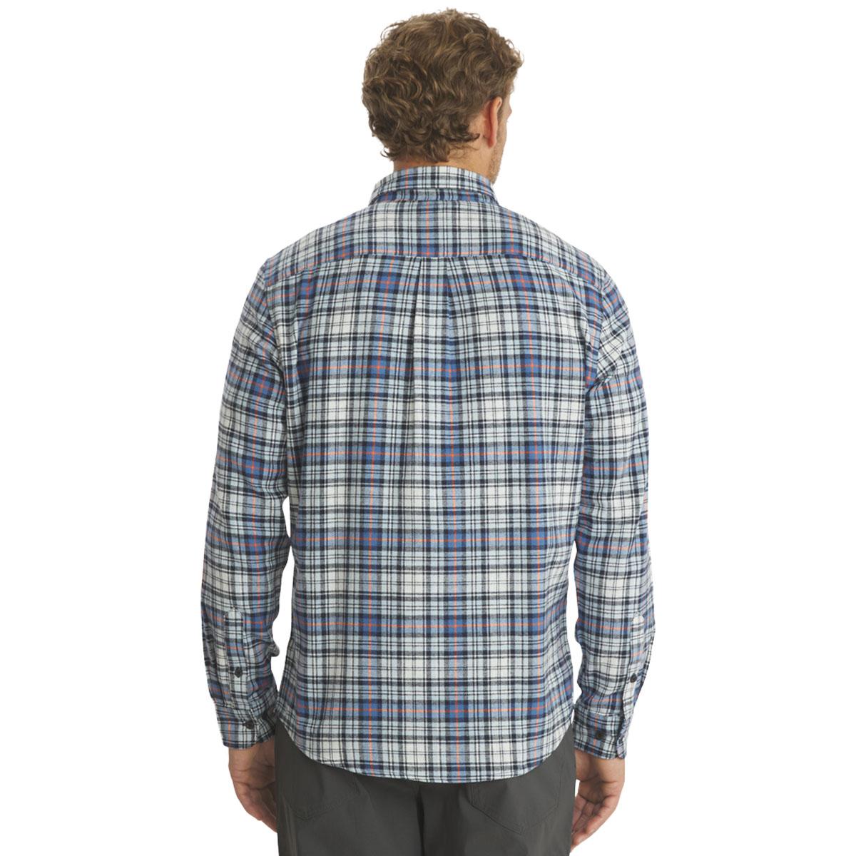 Mens LANDS’ END® Campside Flannel Shirt - Riverside