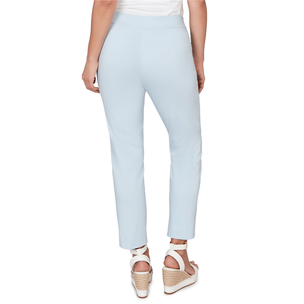 Petite Emaline Limoncello Sunrise Solid Pull On Casual Pants - image 