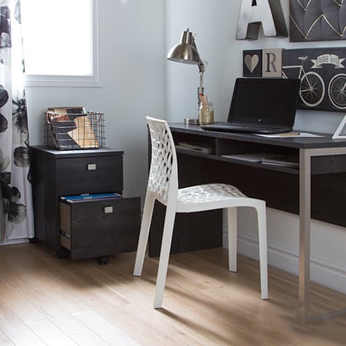 South Shore Interface File Cabinet - Grey