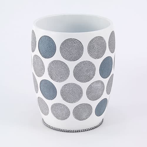 Avanti Dotted Circles Wastebasket - image 