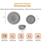 Sango Asher 12pc. Grey Dinnerware Set with Reactive Glaze - image 2