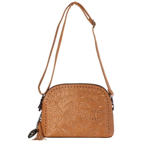 Sam & Hadley Embroidered Dome Cross Crossbody - image 