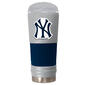MLB New York Yankees DRAFT Grey/Blue Stainless Steel Tumbler - image 1