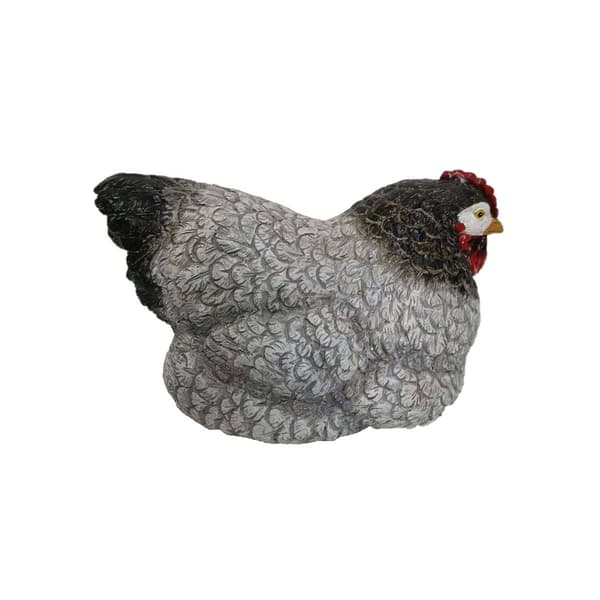 Santa's Workshop 9in. Lying Sussex Chicken - image 