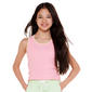Girls (7-16) No Comment Crochet Trim Tank Top - image 1