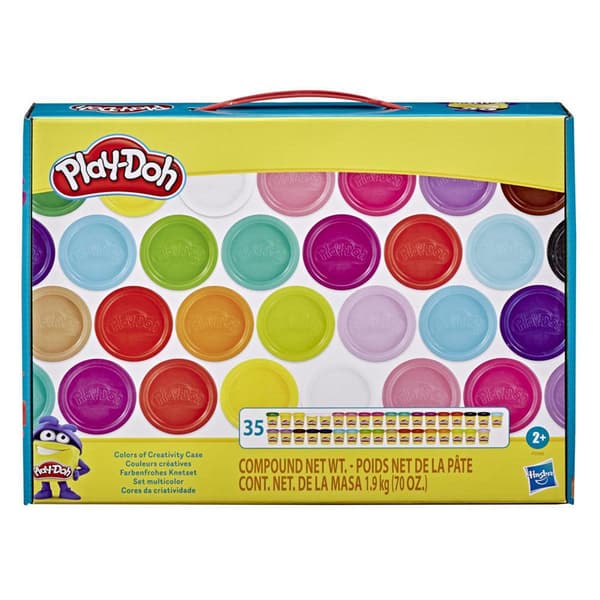 Play-Doh&#40;R&#41; Colors of Creativity Case w/ 35 2oz. Cans - image 