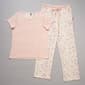 Plus Size IZOD&#40;R&#41; Short Sleeve Hacci Top/Floral Pants Pajama Set - image 1