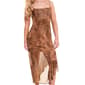 Juniors No Comment Asymmetrical Hem Leopard Midi Dress - image 3