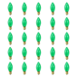 Northlight 25pk Green C9 Incandescent Christmas Replacement Bulbs - image 1