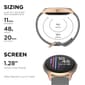 Womens iItouch Sport 4 Grey Strap Fitness Tracker - TP4R01-C04 - image 3