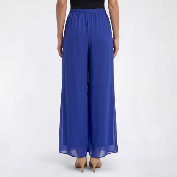 Petite MSK Solid Chiffon Palazzo Pants