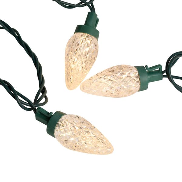 Northlight Seasonal 100ct. Faceted Christmas Light Set