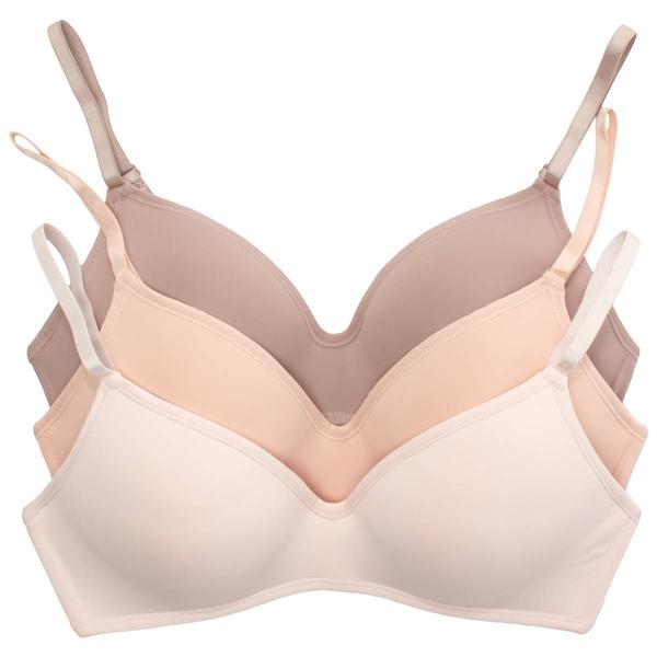 Womens Rene Rofe(R) 3pk. Wire-Free Bras - B26009H3-RCRB - image 