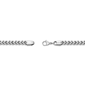 Mens Lynx Stainless Steel Foxtail Chain Necklace & Bracelet Set - image 4