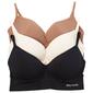 Womens Daisy Fuentes 3pk. Deep Plung Comfort Bralettes DF1433-3PK - image 1