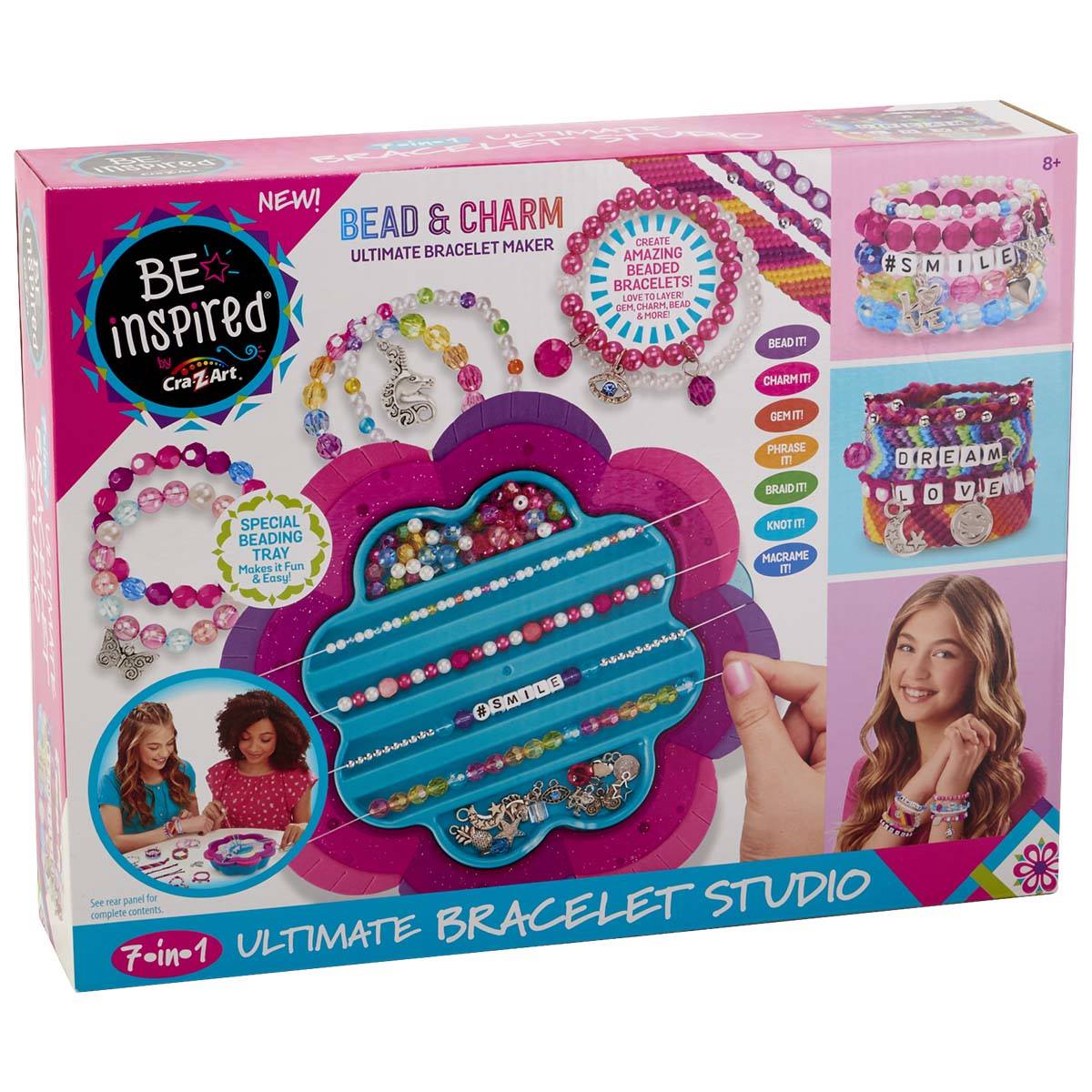 Cra-Z-Art™ Be inspired Charm & Gem Bracelet Studio
