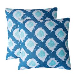 Ocean Pacific&#40;R&#41; 2pc. Spot Grid Decorative Pillows - 18x18