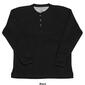 Mens Preswick & Moore&#174; Long Sleeve Thermal Henley Pajama Shirt - image 9