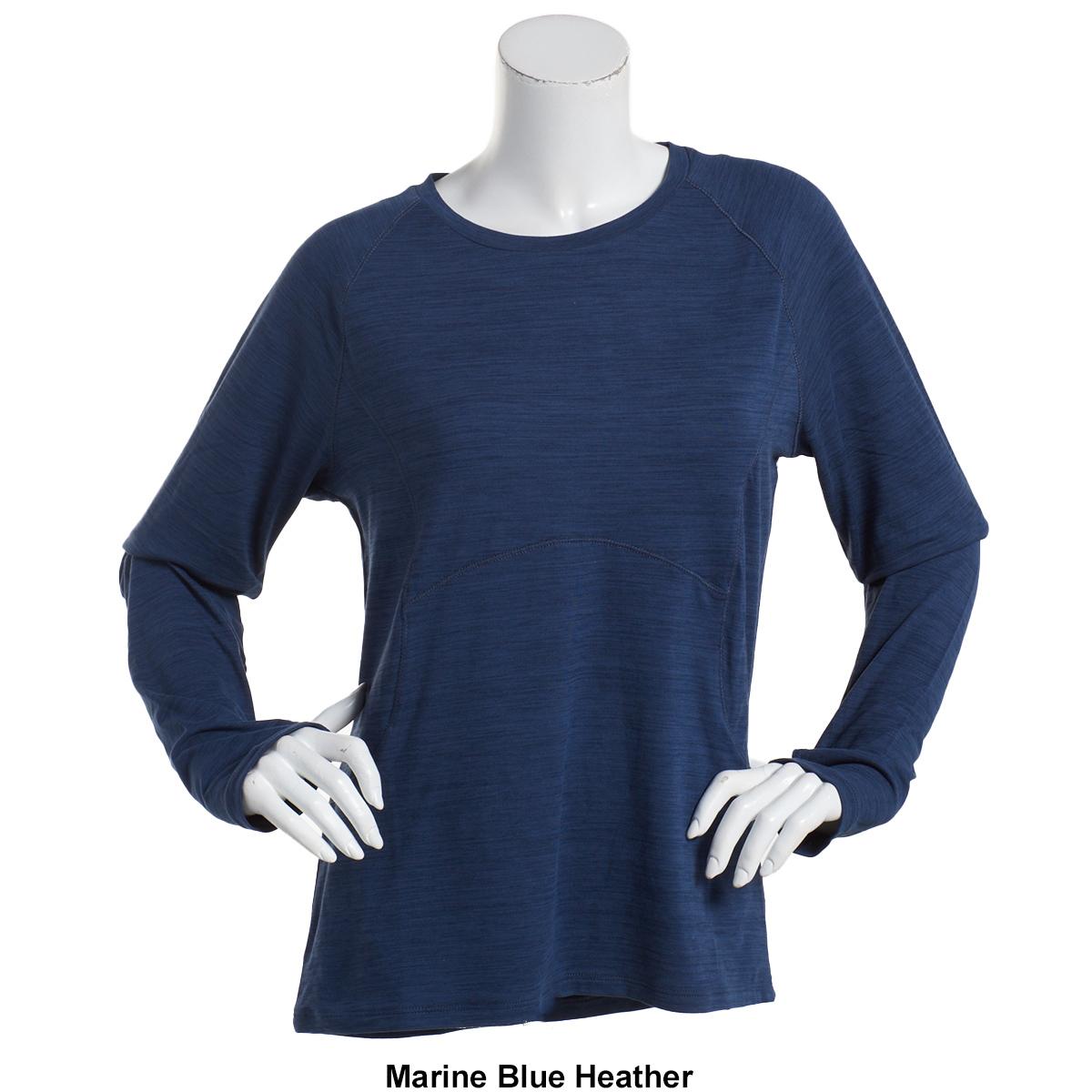 Spyder Men's Long Sleeve Performance Shirt 2-Pack - Moisture Wicking, Dry Fit, Hooded Crew Neck