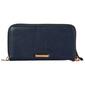 Womens Adrienne Vittadini Wallet with Snakeskin Wristlet - image 4