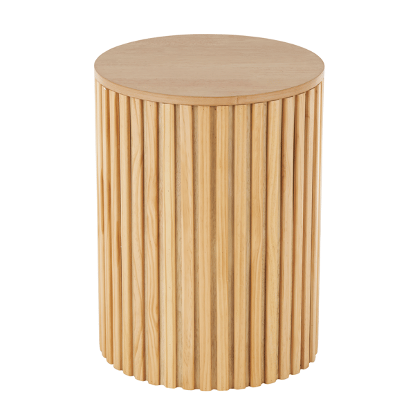 9th & Pike® Modern Brown Wood Accent Table